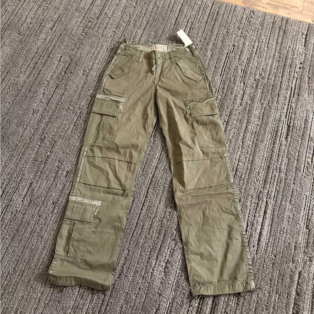 Abercrombie & Fitch Olive Green Pants